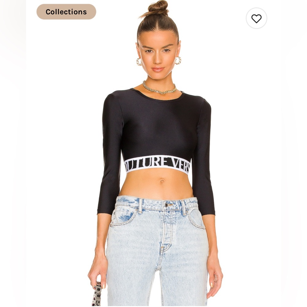 Versace Jeans Couture Crop Top